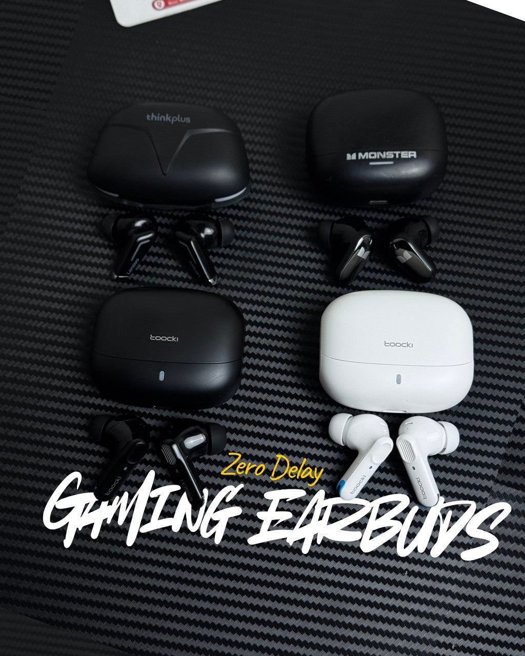 Zero-Delay Gaming Earbuds