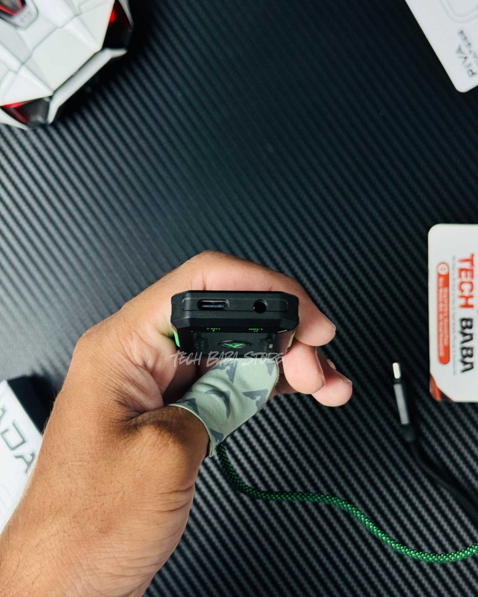 Piva GS2 2-in-1 Type C to 3.5mm Gaming Splitter | 60W PD Fast Charge & Zero Delay Audio for PUBG Mobile