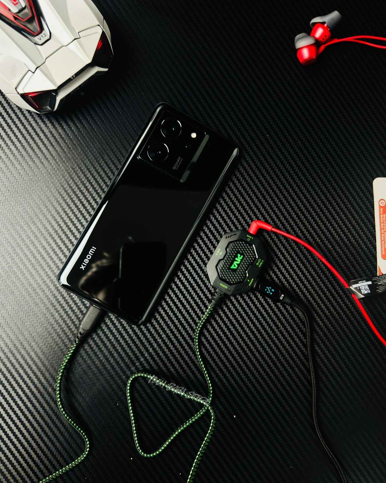 Piva GS3 Pro Type-C 4-in-1 Gaming Splitter — 60W Charging + 32-Bit DAC Audio | Best PUBG Splitter Pakistan