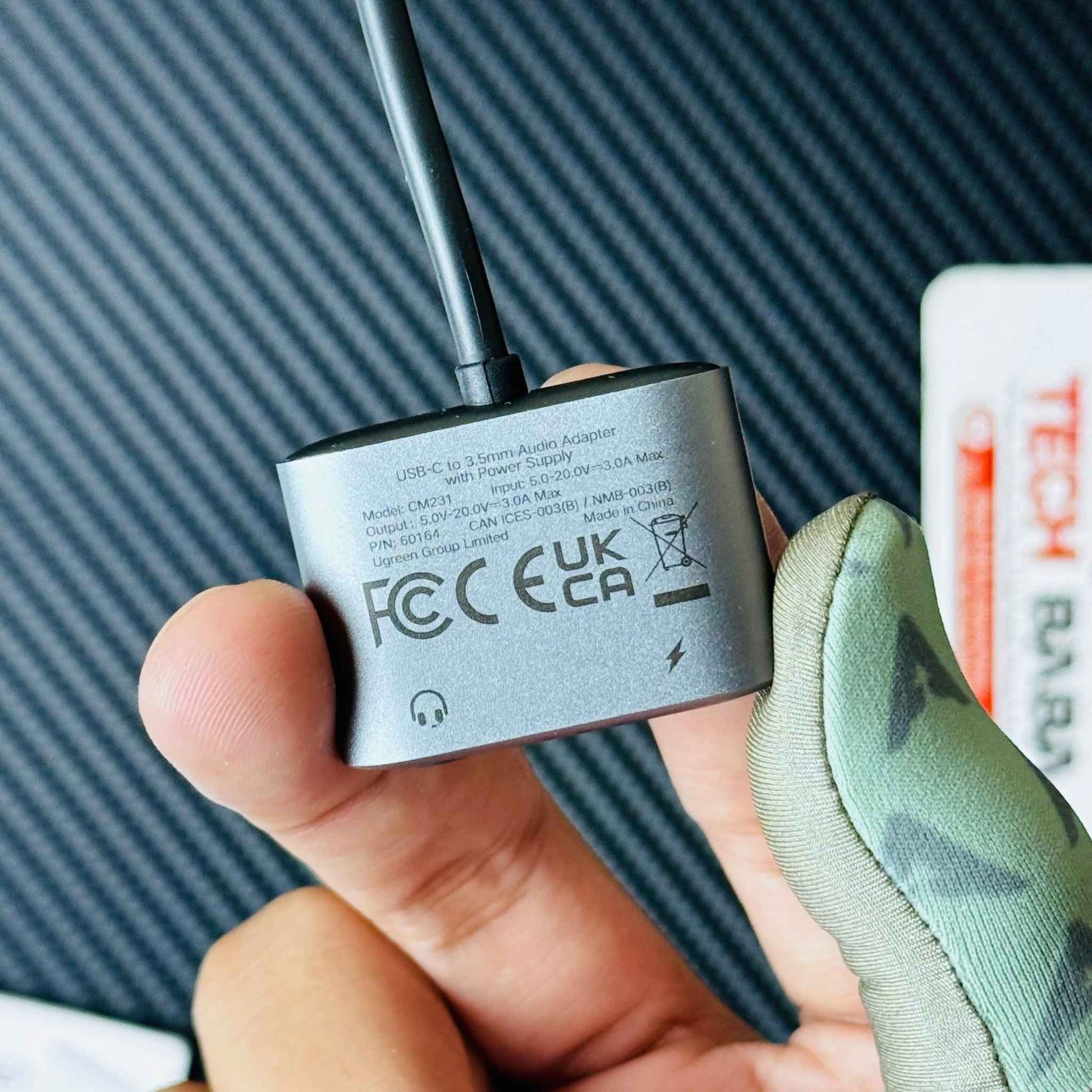 UGREEN 60164 Specifications engraved on body shell