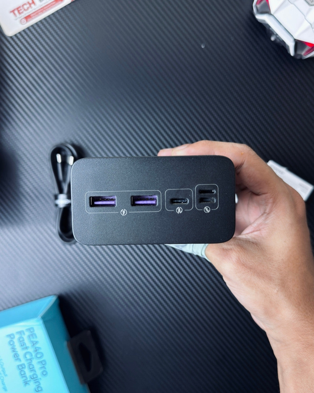 ROMOSS PEA40 Pro 40000mAh 65W Power Bank | Run Cooling Fan + Fast Charge | Lowest Price Pakistan