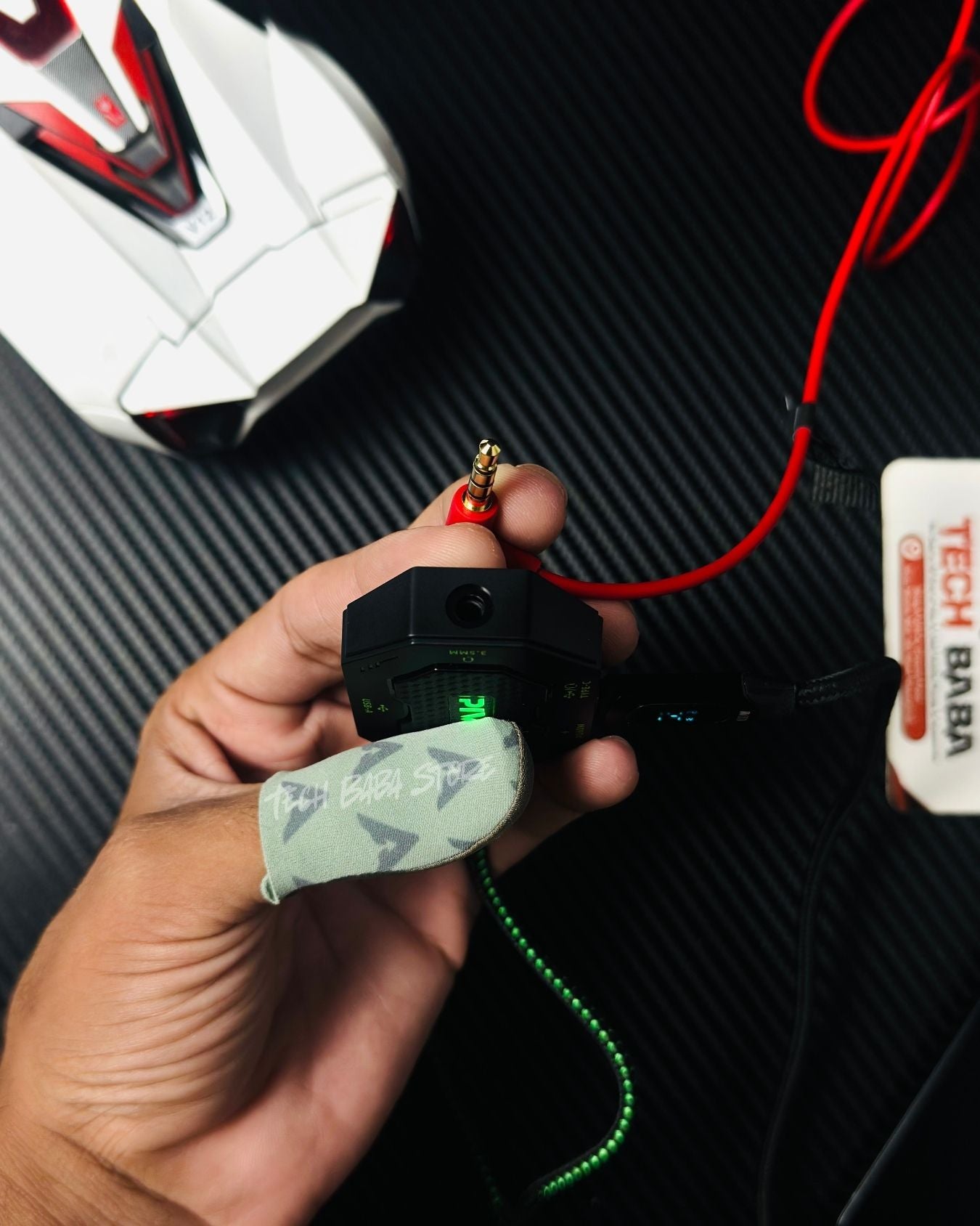 Piva GS3 Pro Type-C 4-in-1 Gaming Splitter — 60W Charging + 32-Bit DAC Audio | Best PUBG Splitter Pakistan