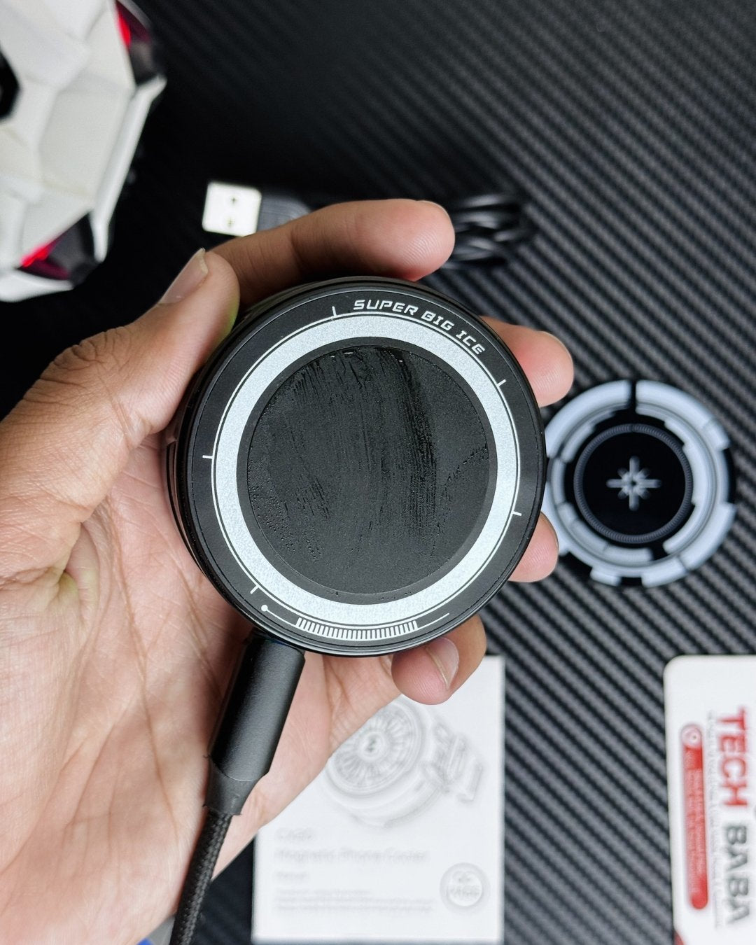 MEMO CX20 Magnetic Mobile Cooler | 12W Semiconductor Gaming Fan with 3-Speed Control⚡️