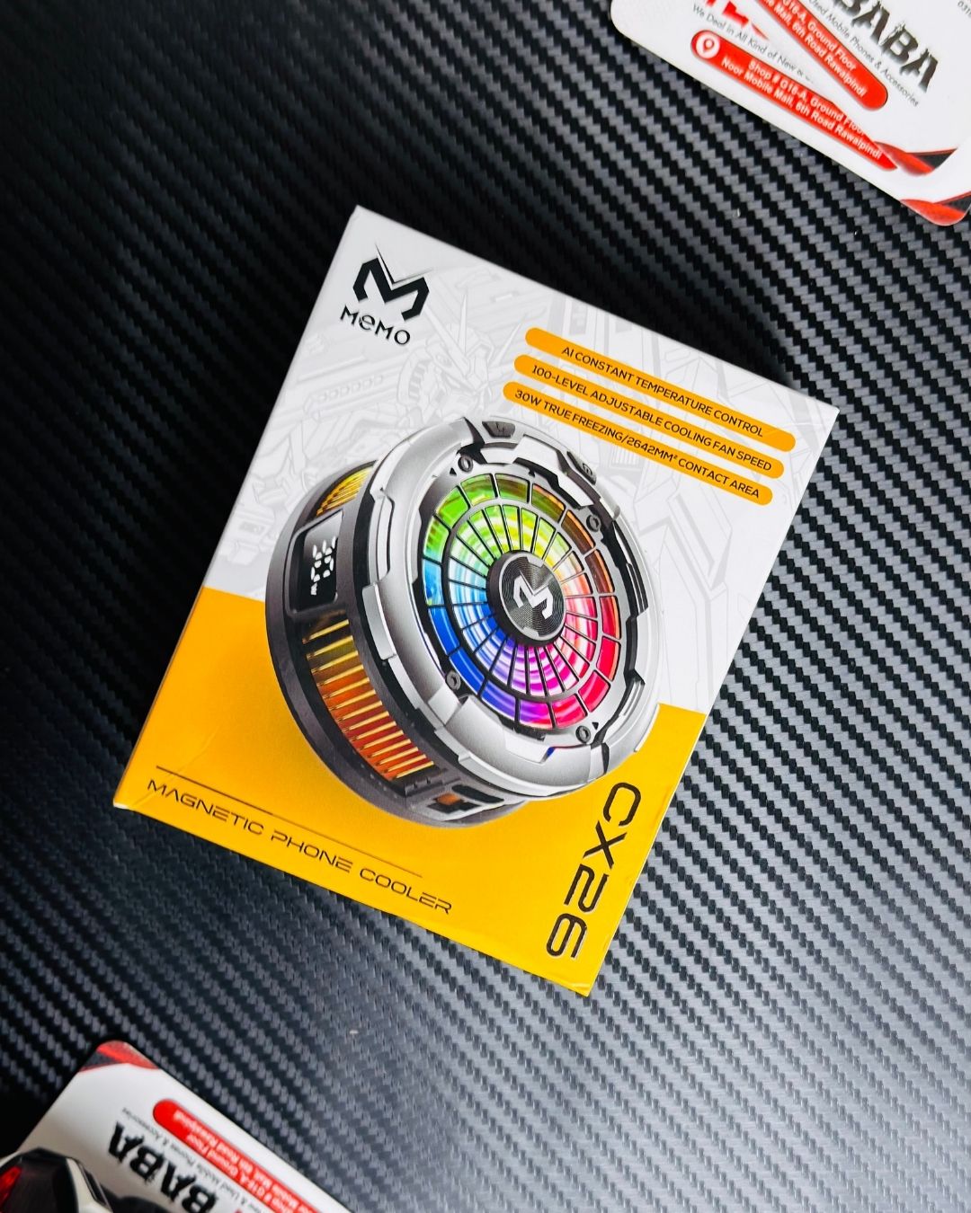 MEMO CX26 Ultra 30W Phone Cooler | Best Memo Cooling Fan for PUBG🔥