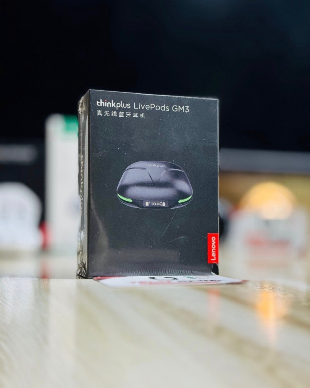 Lenovo Thinkplus GM3 True Wireless Gaming Earbuds – Ultra Low Latency with LED Display