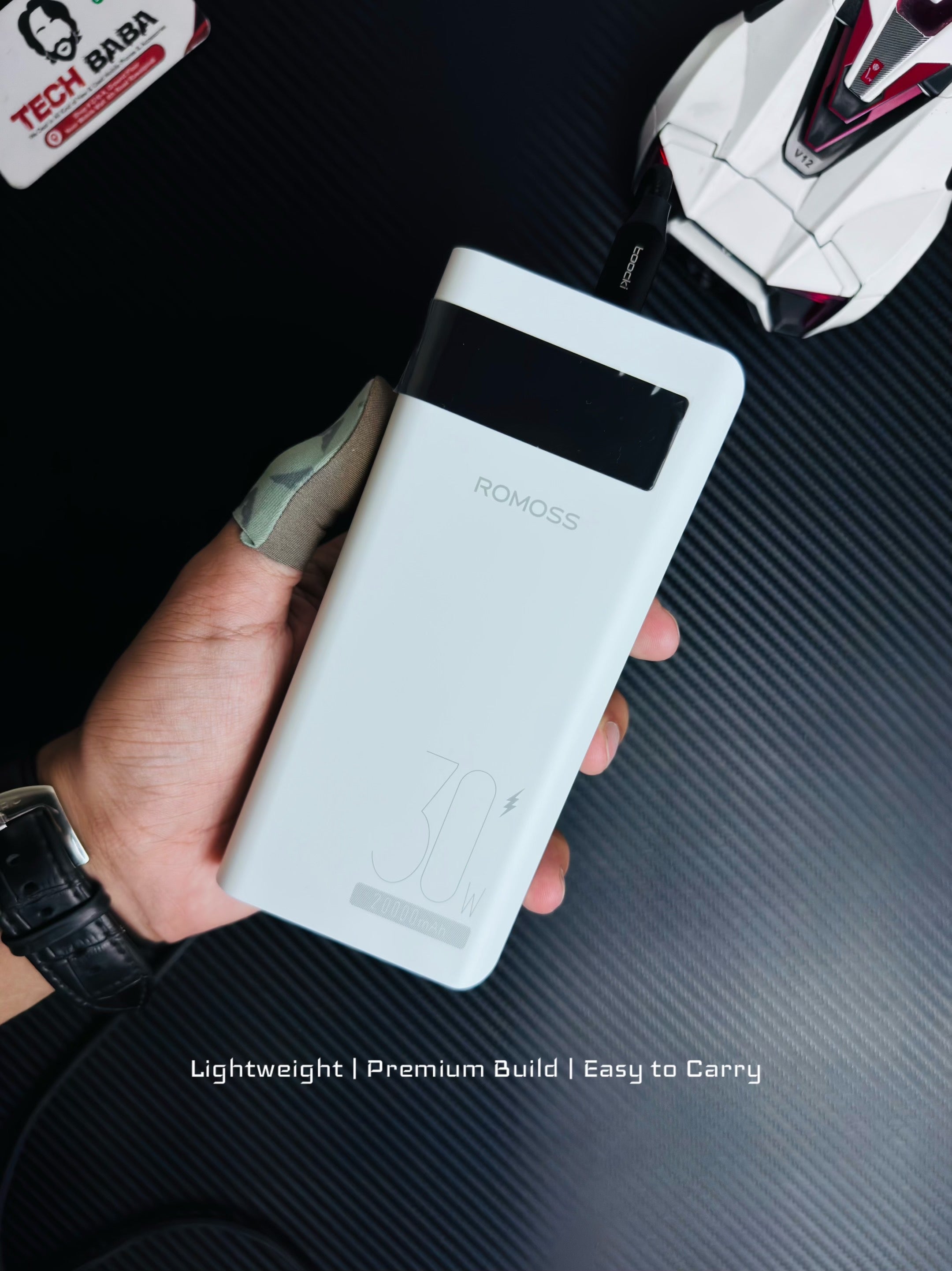 ROMOSS Sense 6Ps Pro Hand Feel, Lightweight, Portable, Easy to Carry, Flight Approved