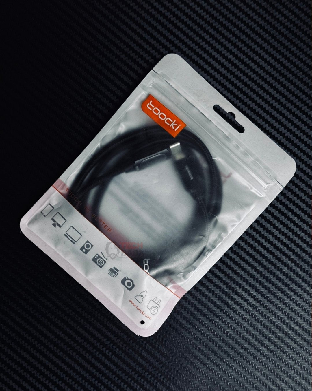 Toocki 100W Type-C to Type-C PD Fast Charging Cable with Digital Display