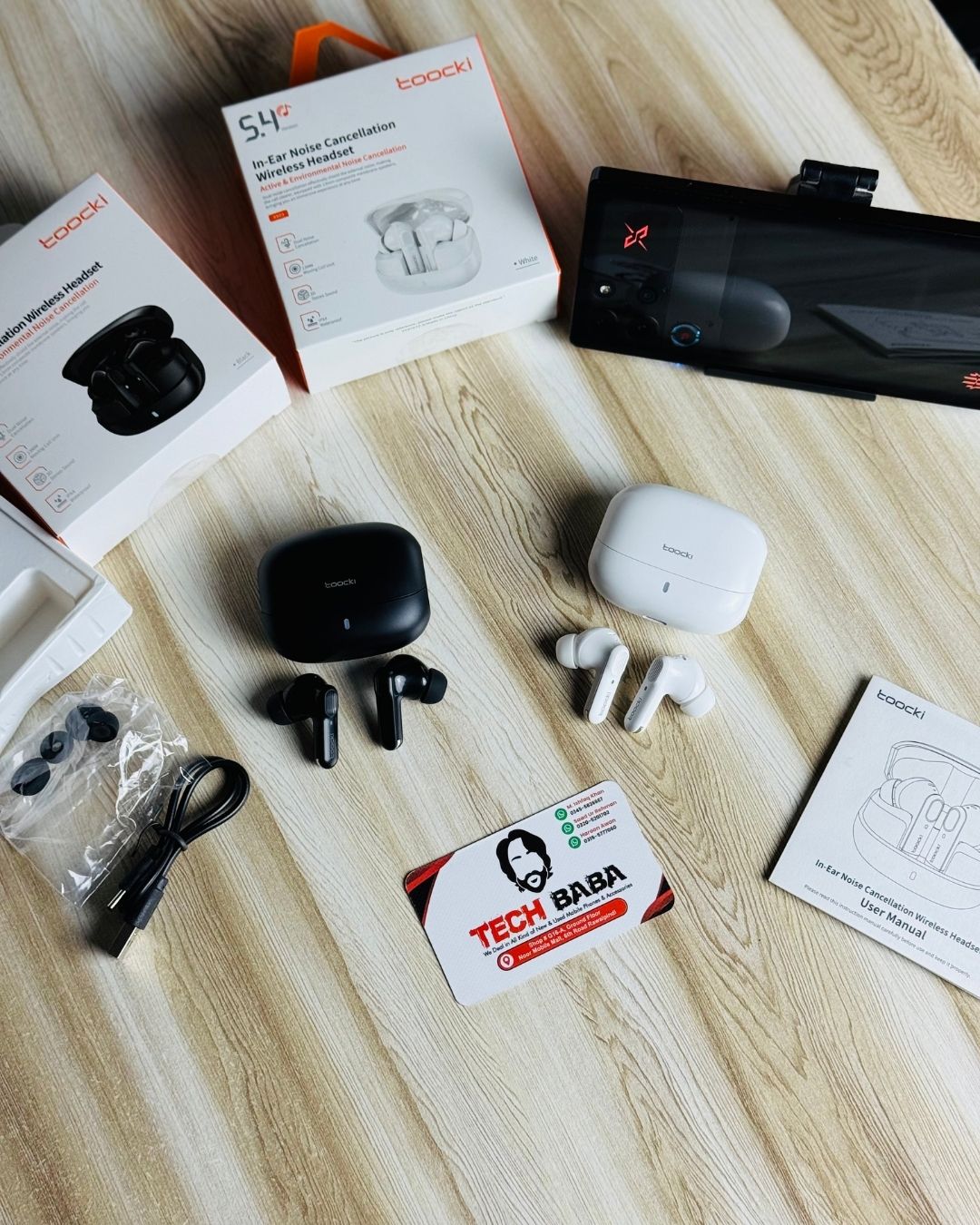 Tocki Zero Delay Gaming Earbuds | Ultra Low Latency | Bluetooth 5.4 | Active Noise Cancellation | 3D Deep Bass⚡️