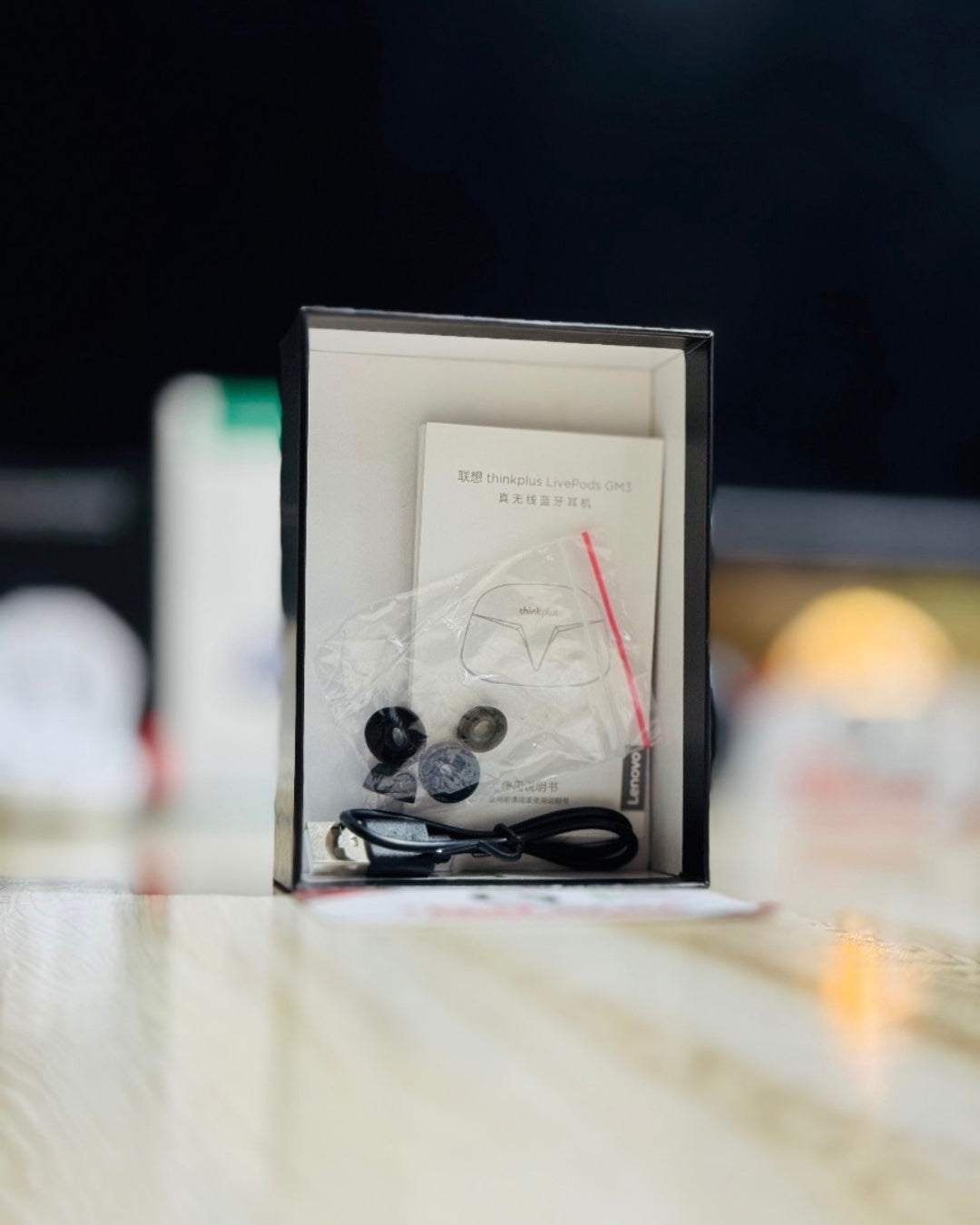 Lenovo Thinkplus GM3 True Wireless Gaming Earbuds – Ultra Low Latency with LED Display
