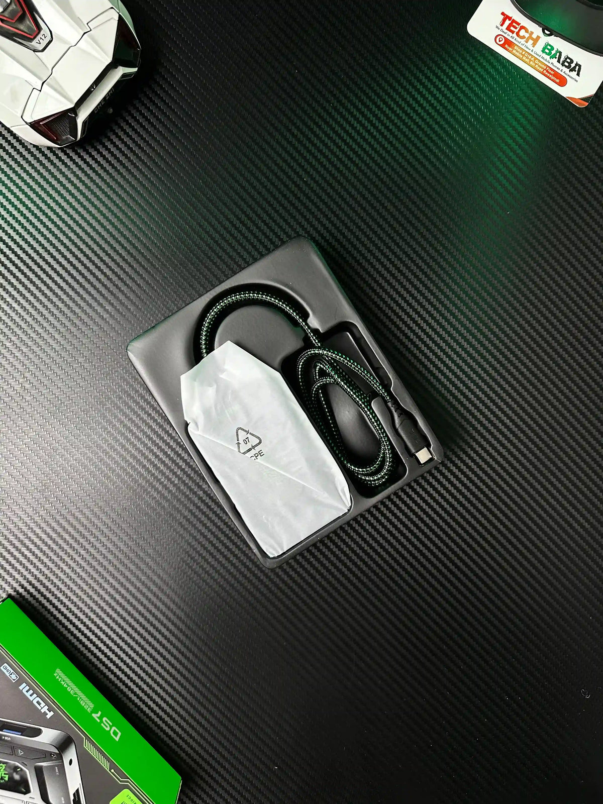 Piva Ds7 Splitter first look when unboxing - picture by TechBabaStore.pk