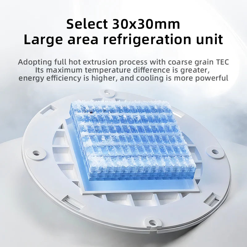 Piva X30 Magnetic Mobile Radiator For Gaming Phone iPad Cooler (4 Fan Speed) Position 2