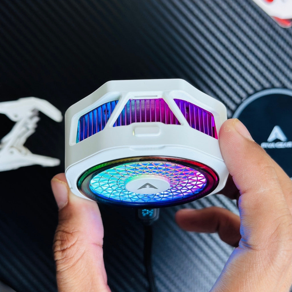 Piva B25 23W Mobile Cooler for Gaming | No Hot Air Blowing on Fingers💨