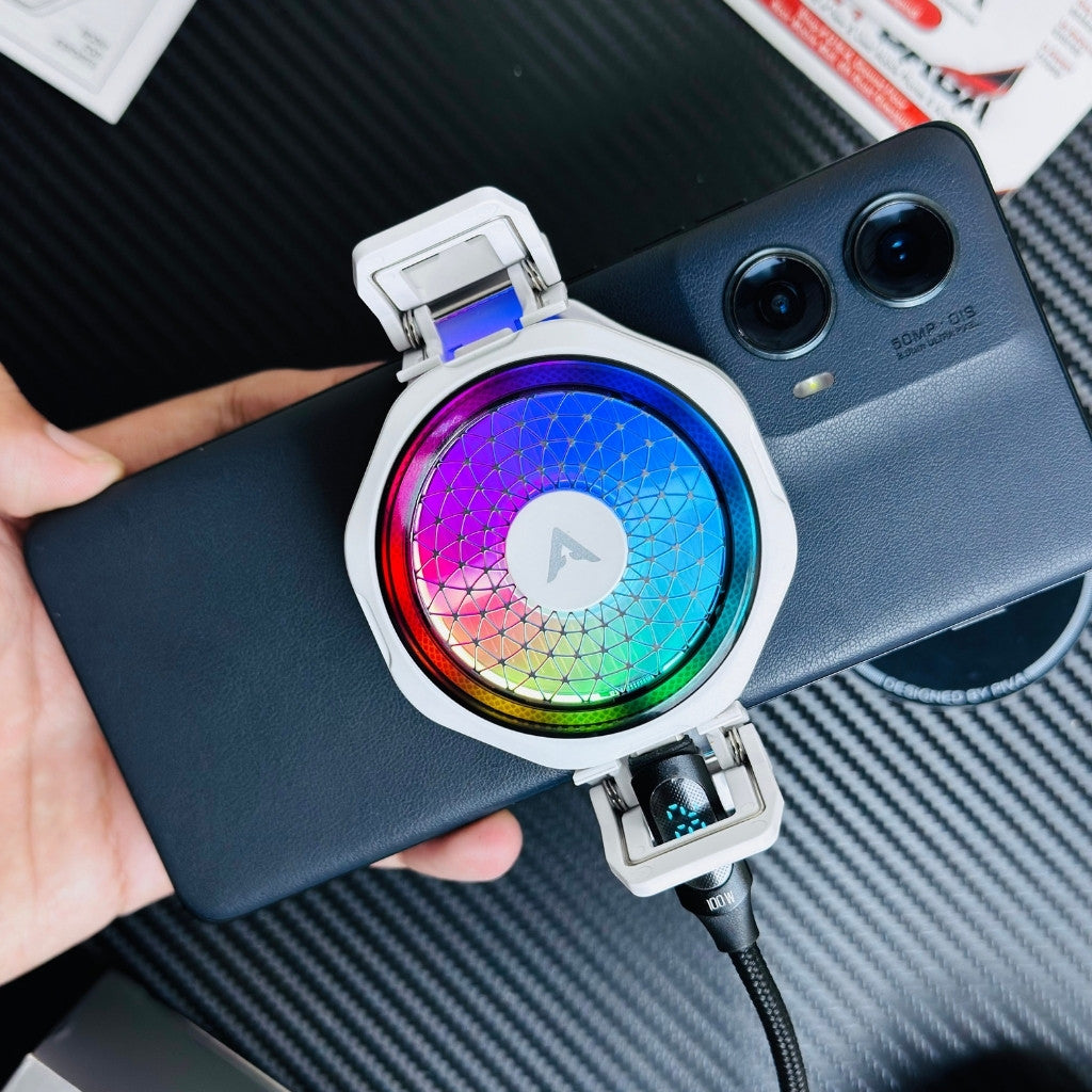 Piva B25 23W Mobile Cooler for Gaming | No Hot Air Blowing on Fingers💨