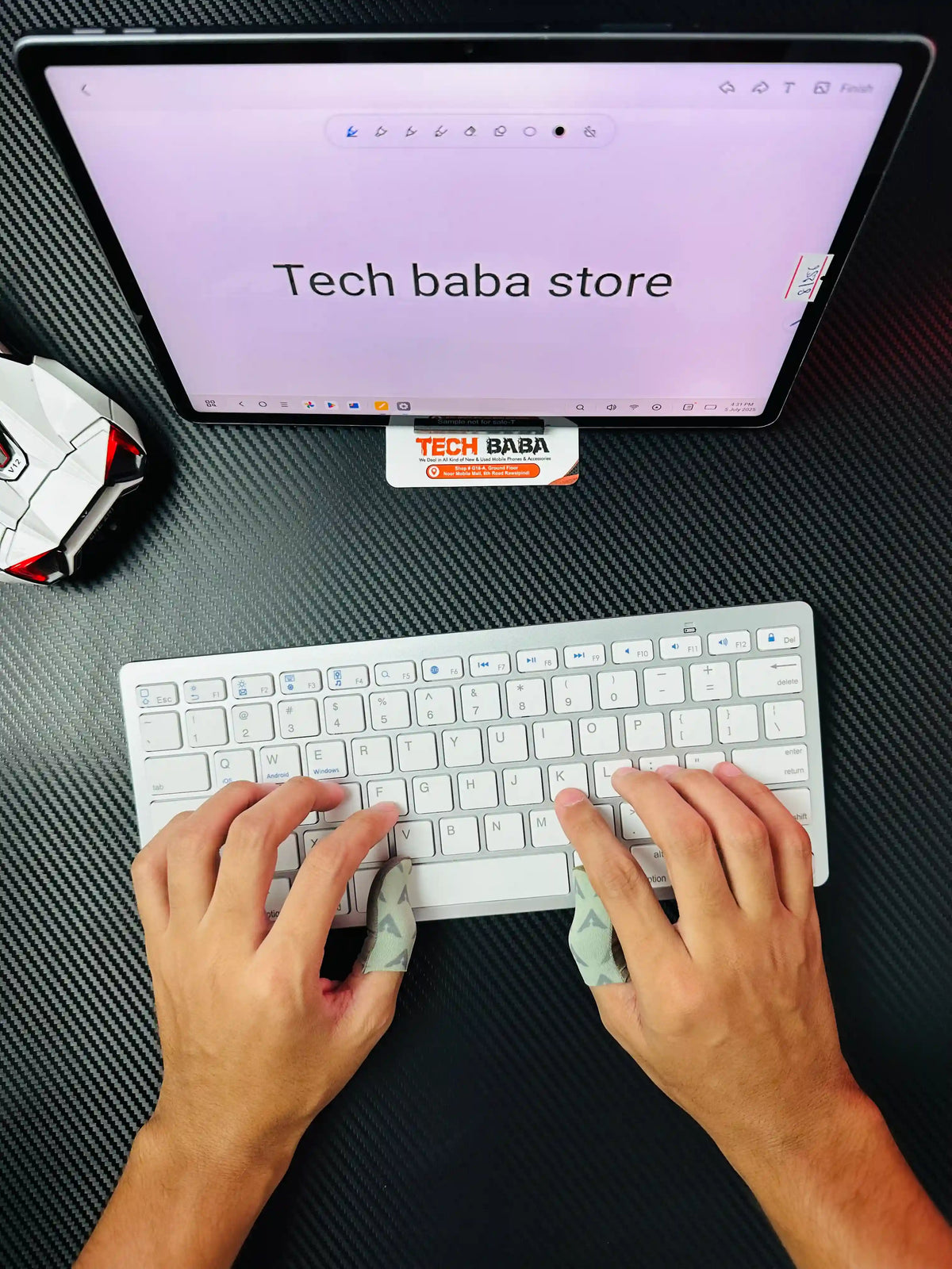 Wireless Bluetooth Keyboard | Slim Mini Keyboard for Mobile, Tablet & PC | BKC001