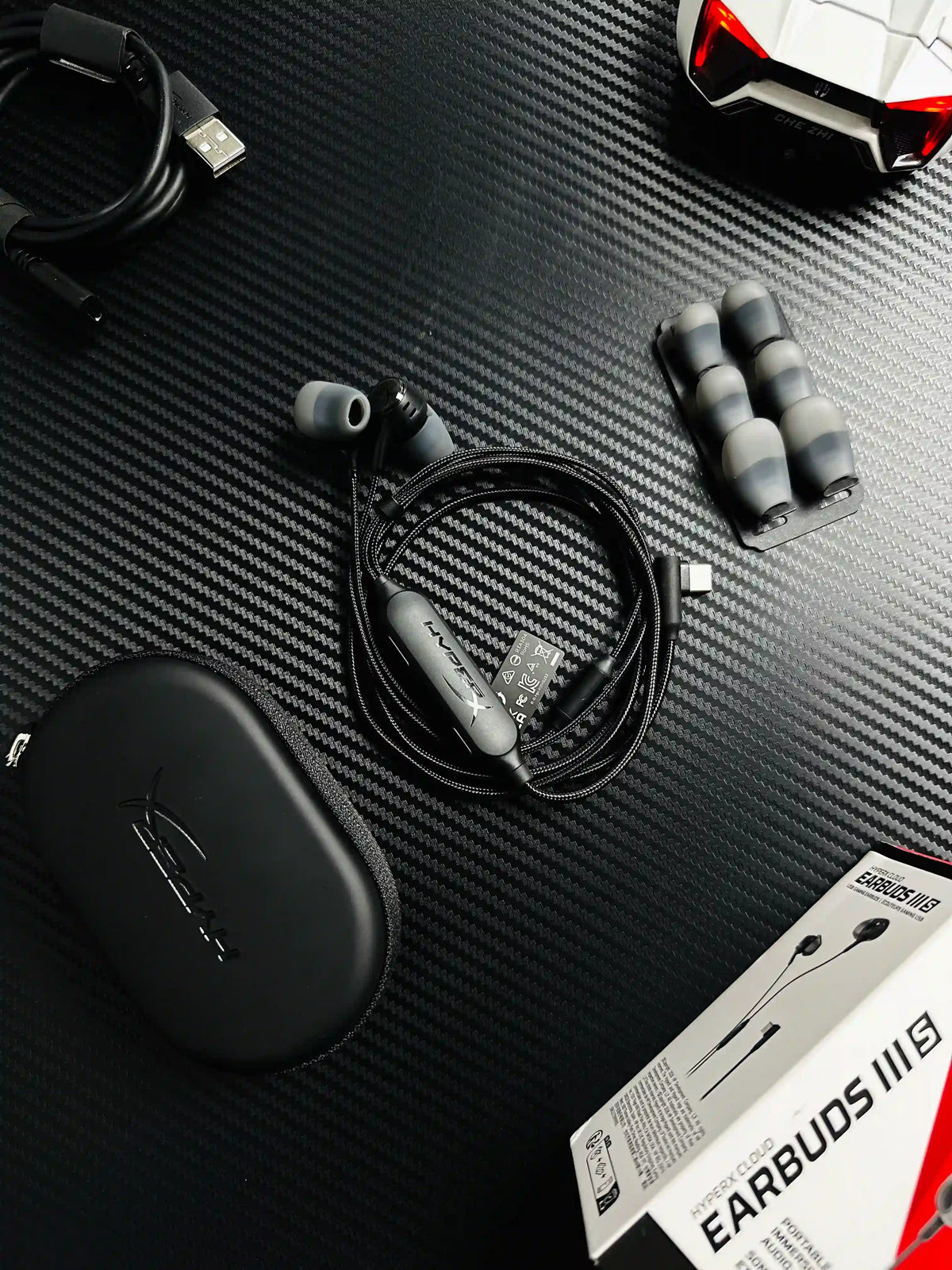 showing tittle image of HyperX Cloud Earbuds III S USB-C Gaming Earbuds-picture buy TechBabaStore.pk